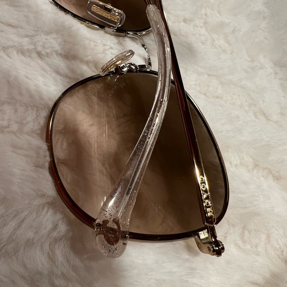 Coach sunglasses gold - Picture 8 of 8